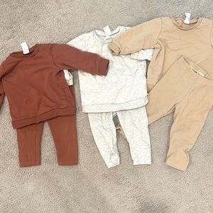 H&M 3 outfit set 9-12 months